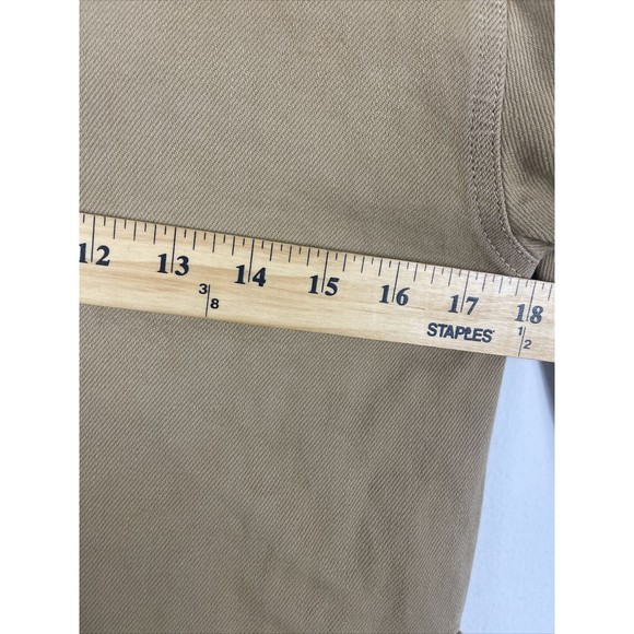 Reformation Jeans  Women’s Dylan Jacket Wash Wheat Size XS (Missing belt) - Picture 8 of 9